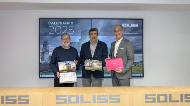 Presentación del calendario solidario de la Fundación Soliss para 2025.