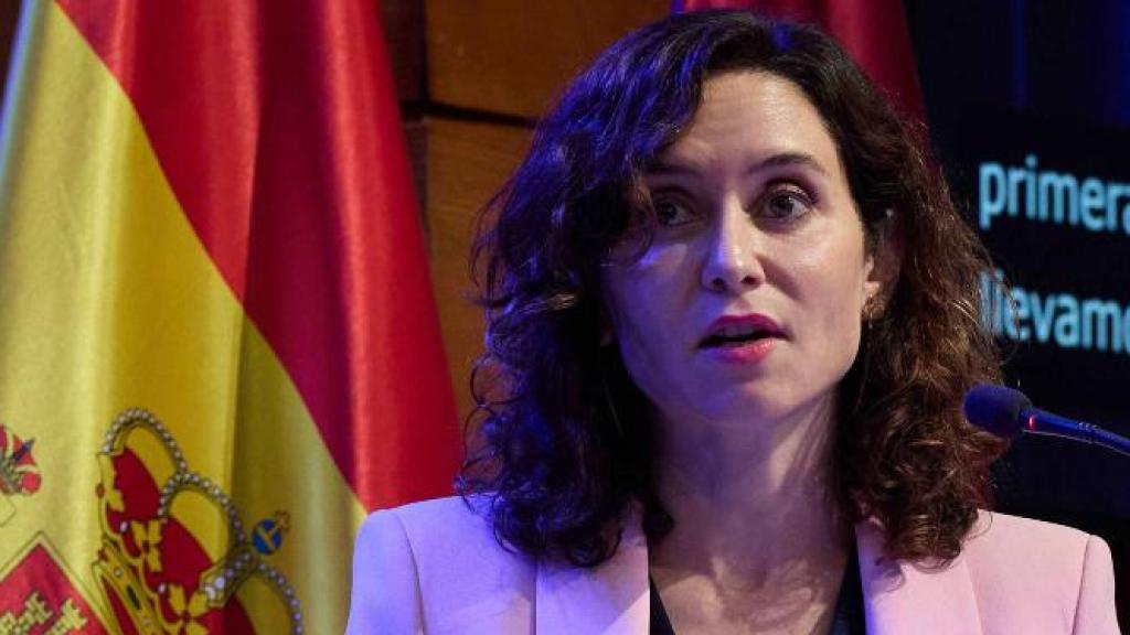 La presidenta de la Comunidad de Madrid, Isabel Díaz Ayuso.