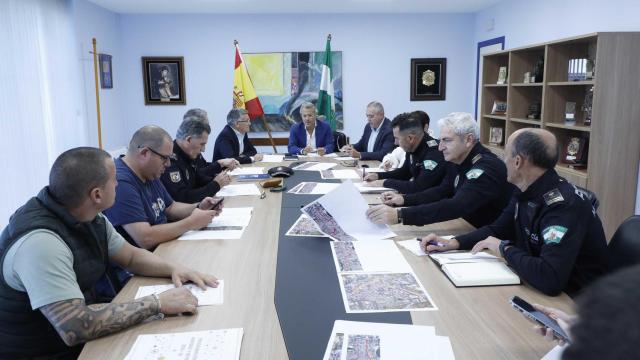 Una imagen de la reunión de seguridad.