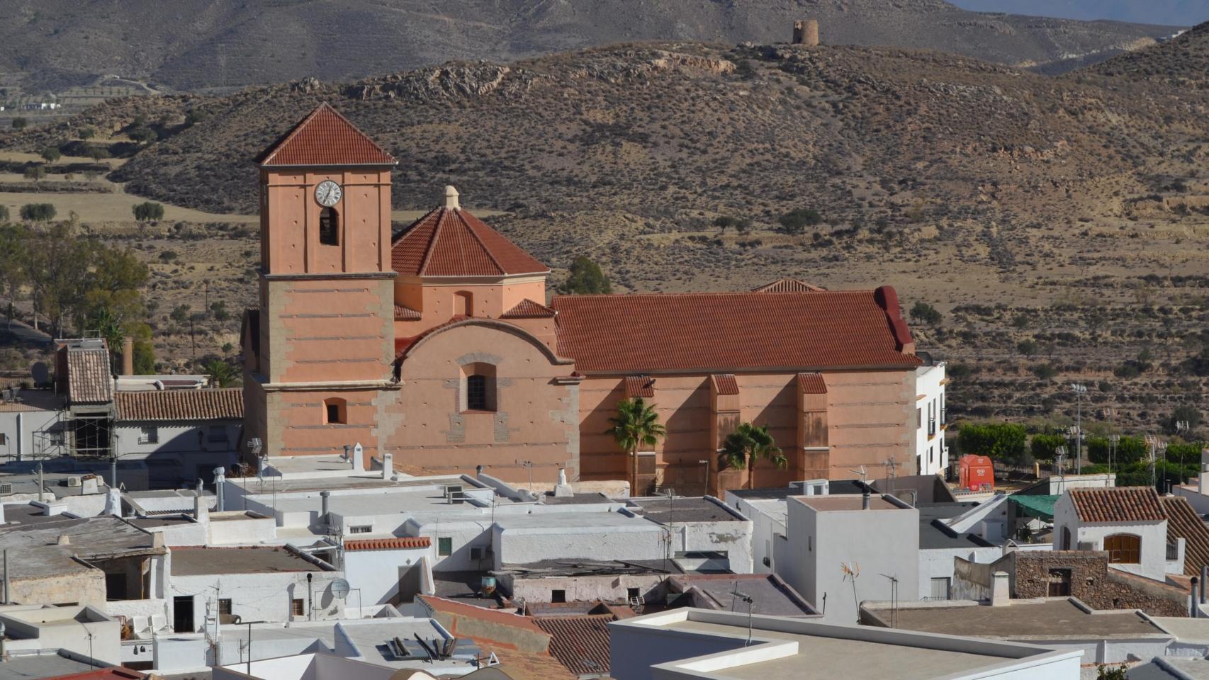 Vista de Lucainena de las Torres.