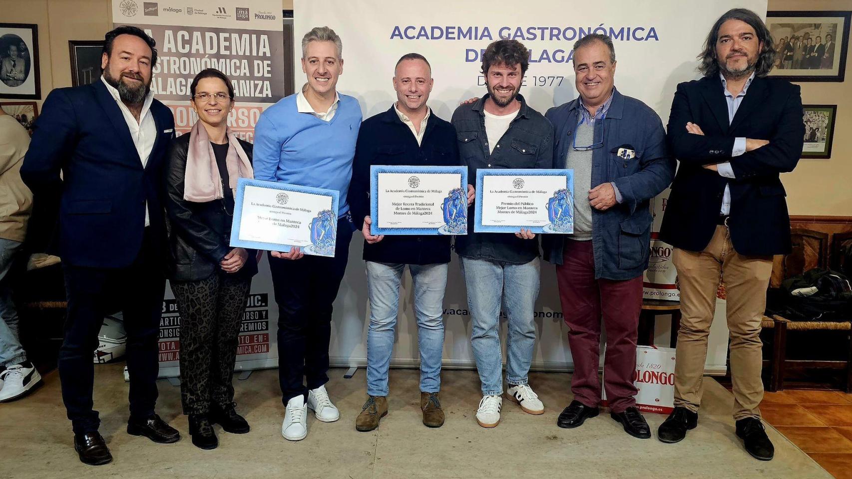 Entrega de premios del II Concurso de Lomo en Manteca de los Montes.