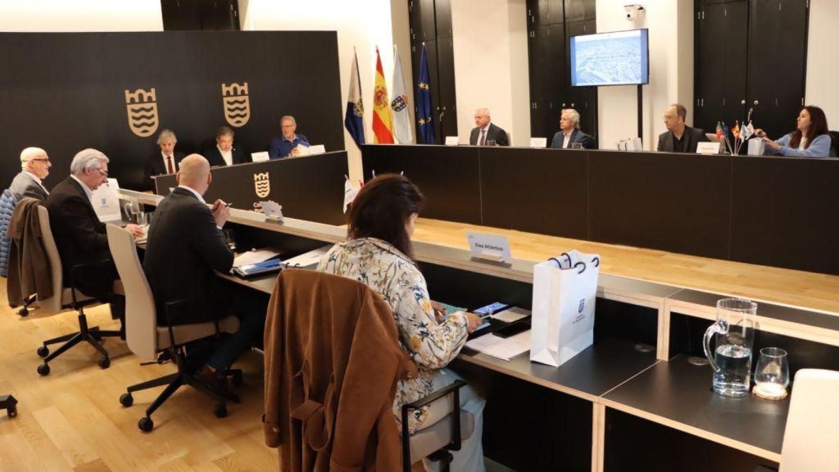 La Comisión Ejecutiva del Eje Atlántico apoya la adhesión de Betanzos (A Coruña) y Vilalba (Lugo)