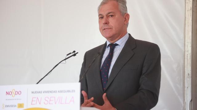 José Luis Sanz, alcalde de Sevilla.