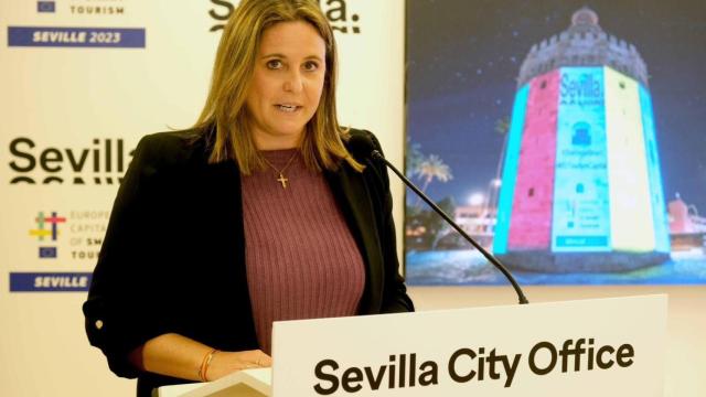 La delegada de Turismo del Ayuntamiento de Sevilla, Angie Moreno.