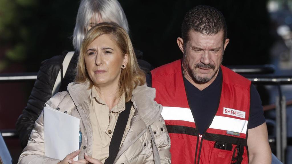 Salomé Pradas y Emilio Argüeso en el Cecopi