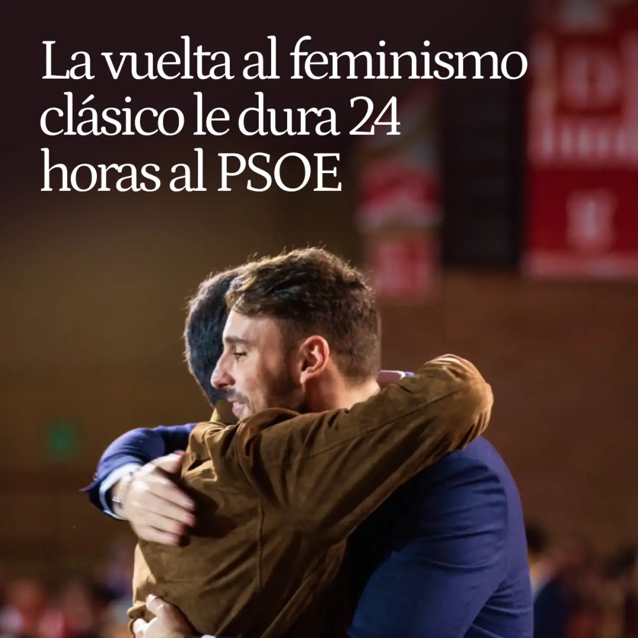 La vuelta al feminismo clásico le dura 24 horas al PSOE: su secretario LGTBI dice ahora que lo aprobado es "un grave error"