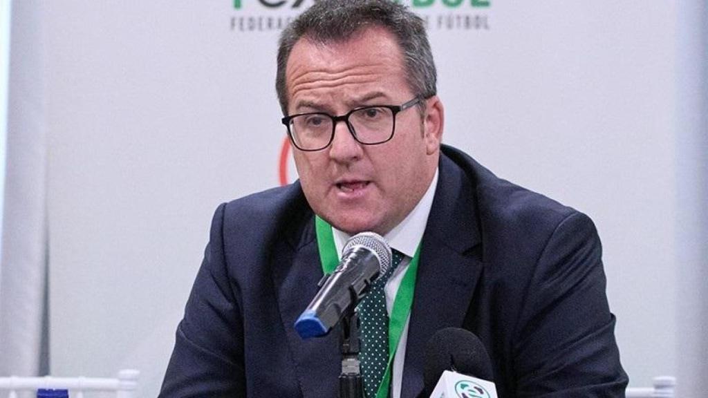 Sergio Merchán, presidente de la Federación Extremeña de Fútbol.