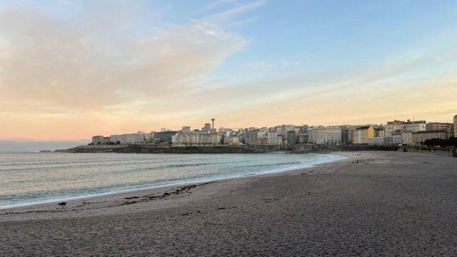 A Coruña esta mañana de miércoles