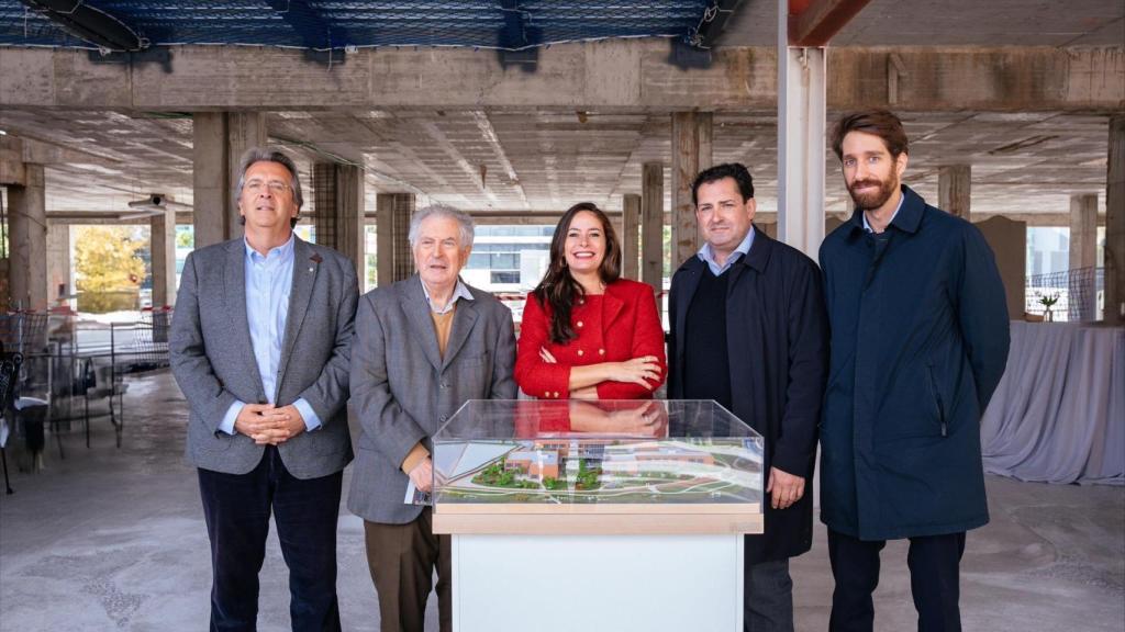 Un momento de la presentación del edificio Node I en el Málaga Tech Park.