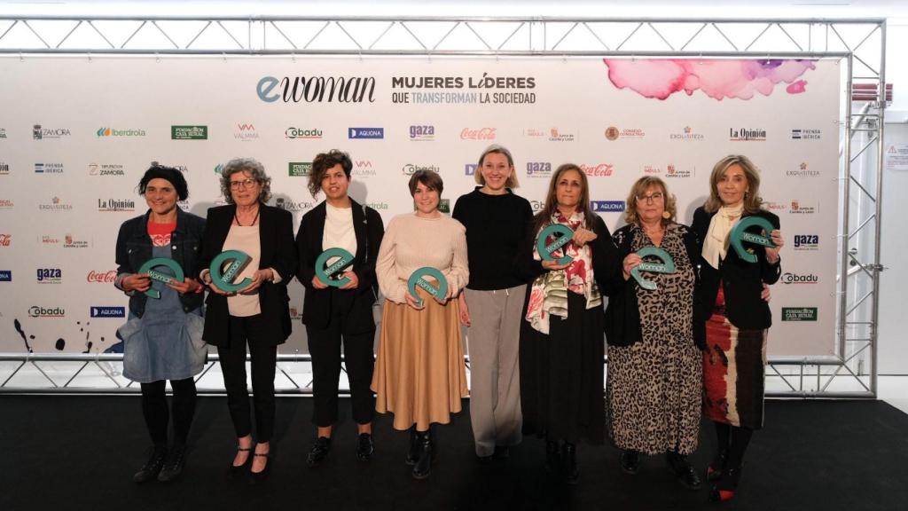 La vicepresidenta de la Junta, Isabel Blanco, durante la clausura del evento eWoman Zamora 2024, este miércoles