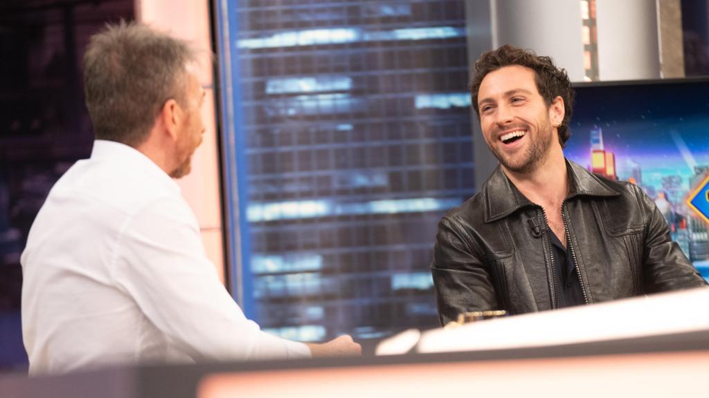 Las cariñosas palabras de Aaron Taylor-Johnson a Ilia Topuria en 'El Hormiguero': Es muy major y una persona increíble