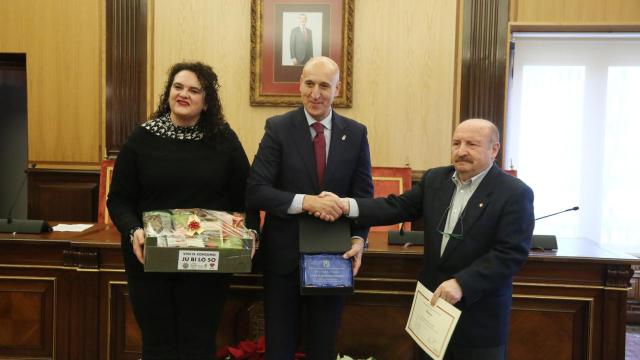 El alcalde de León, José Antonio Diez, durante el acto de entrega de los premios a la Labor Voluntaria 2024