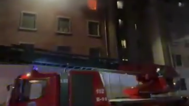 Incendio en León