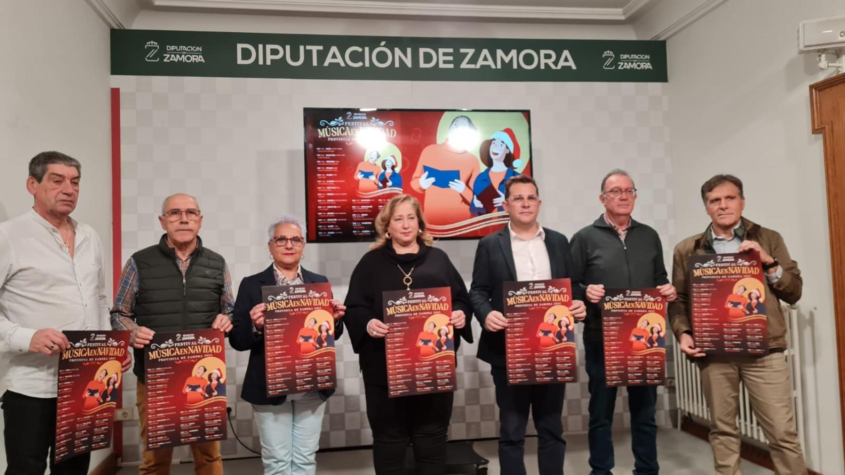 Presentación del Festival de Coros de Navidad por la provincia de Zamora