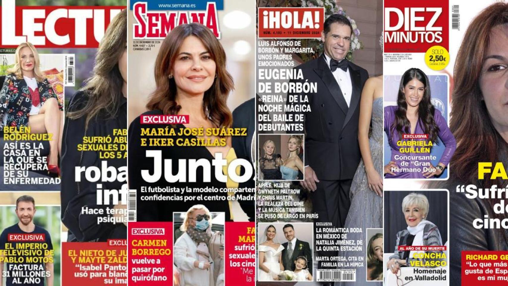 Portadas de revistas.