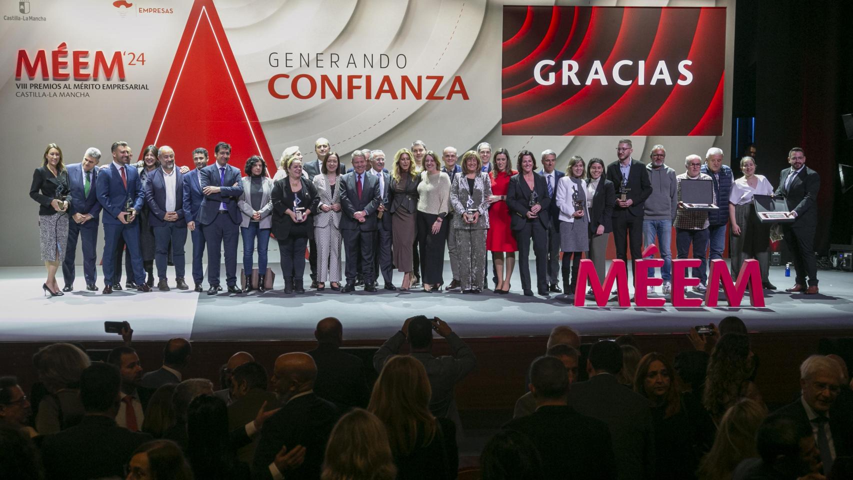 VIIII Premios al Mérito Empresarial. Foto: JCCM.