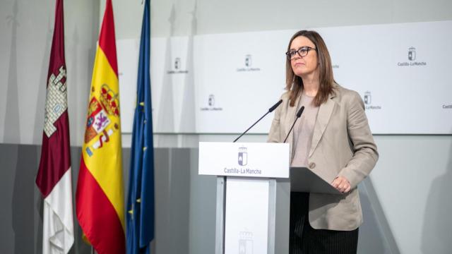 La consejera portavoz del Gobierno de Castilla-La Mancha, Esther Padilla.