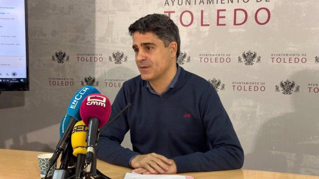 Juan José Alcalde, portavoz del equipo de Gobierno de Toledo.