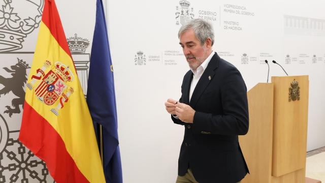 El presidente de Canarias, Fernando Clavijo, el pasado mes de octubre. Imagen de archivo.