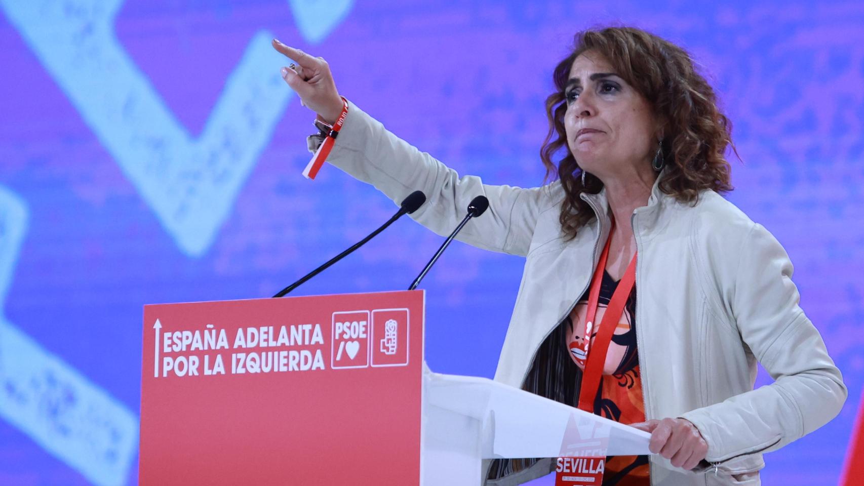 María Jesús Montero, vicepresidenta primera y ministra de Hacienda.