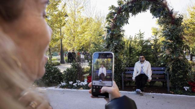 El nuevo rincón 'secreto' de El Retiro para fotografiarse esta Navidad: un arco verde pensado para TikTok e Instagram