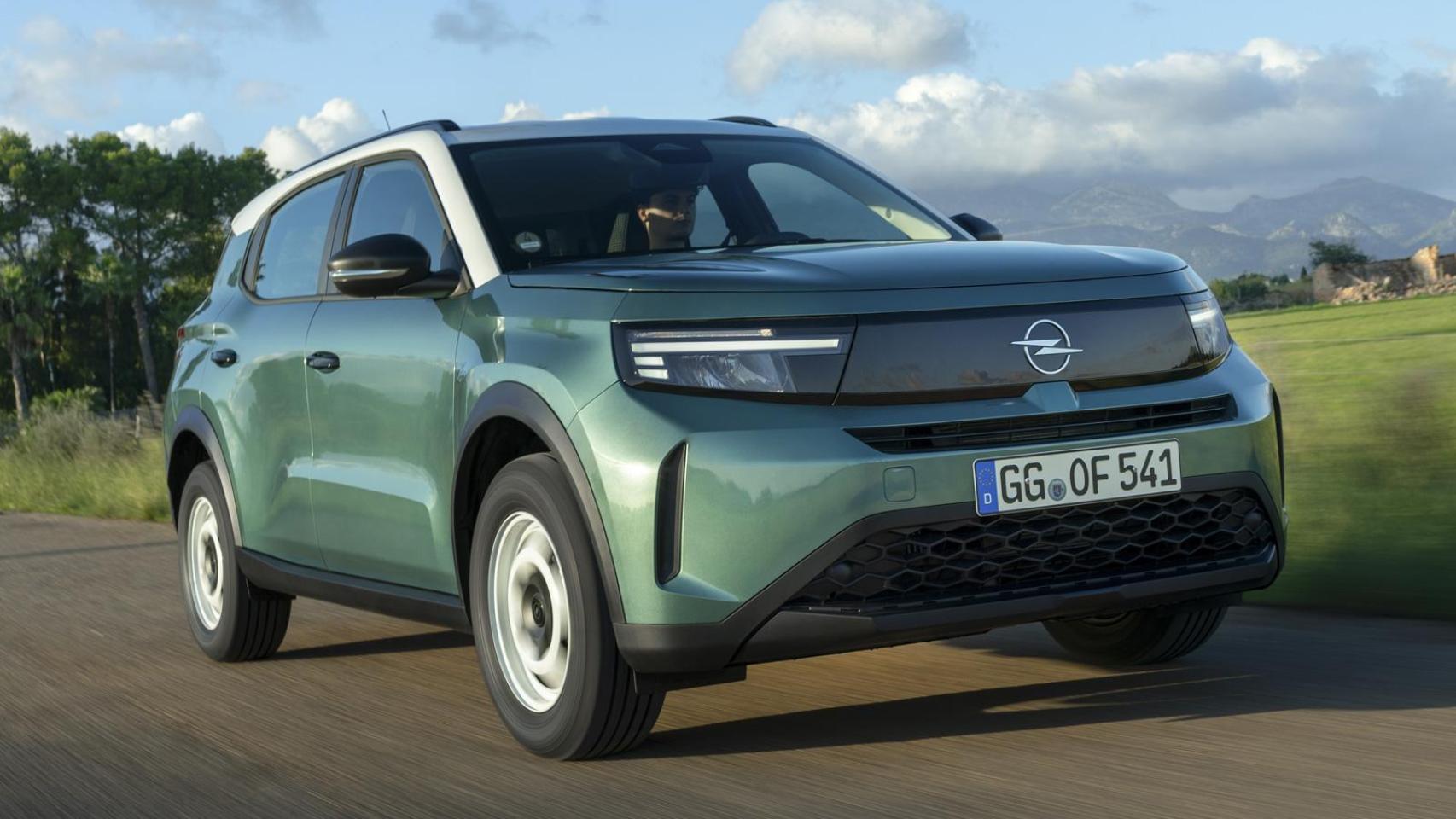 El Opel Frontera es un SUV familiar que está disponible en híbrido y en eléctrico.