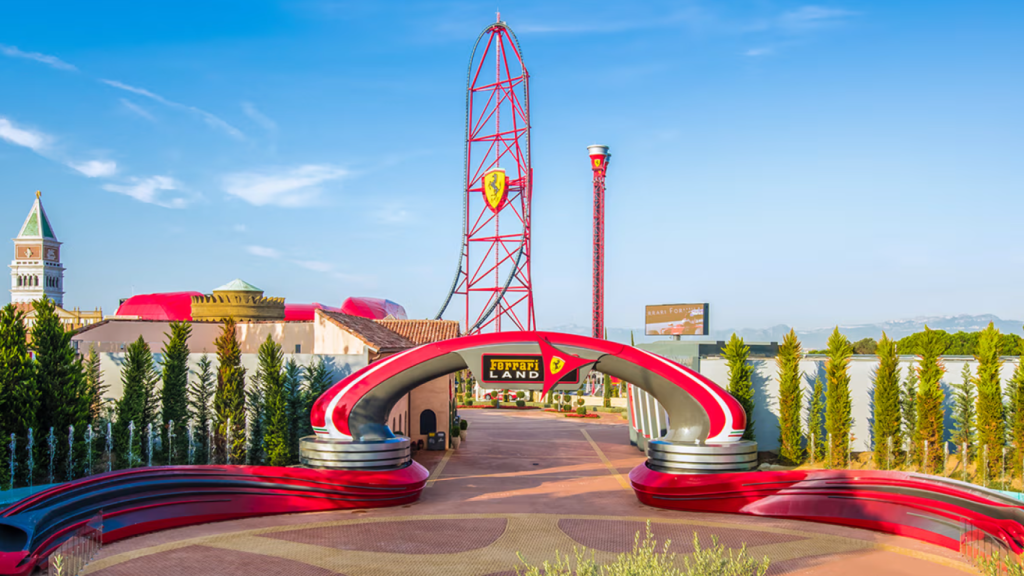 Ferrari Land en PortAventura Word.