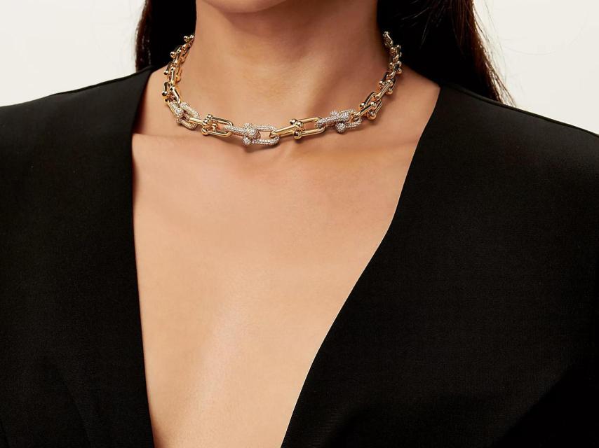 Collar que ha lucido Aitana de Tiffany & Co.