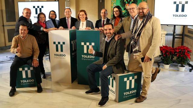 Acto de presentación de la nueva imagen corporativa de la Diputación de Toledo.