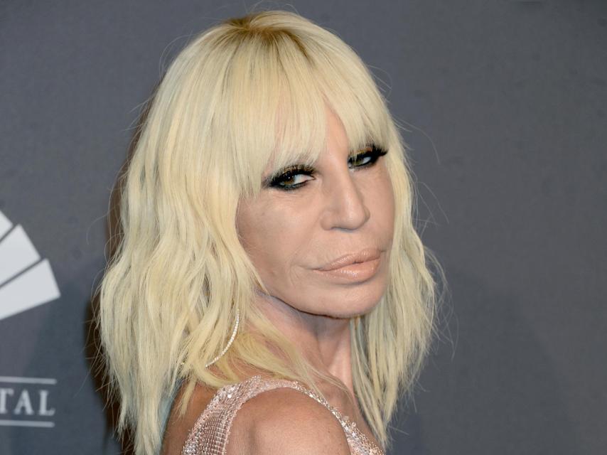 Donatella Versace en 2017