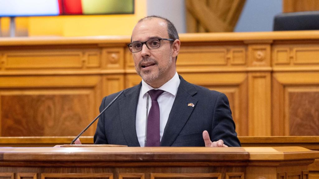 Pablo Bellido, presidente de las Cortes de Castilla-La Mancha.