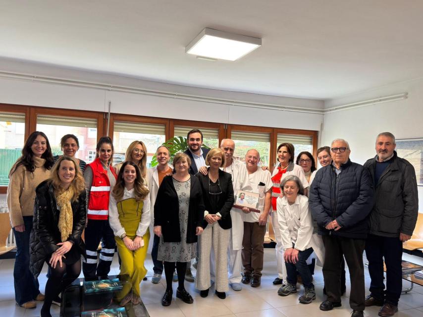 Homenaje a Valentín en Villalón de Campos