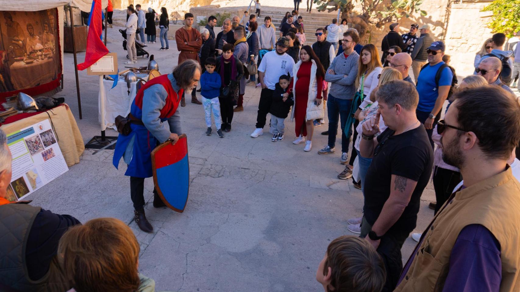 Alicante recrea la Reconquista durante el fin de semana en el Castillo de Santa Bárbara