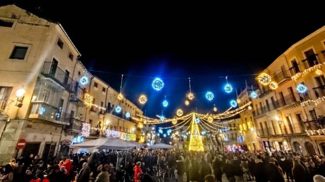 Inauguración de la Navidad en Ciudad Rodrigo 2024