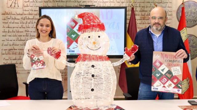 Presentación de la campaña de Navidad en los comercios de Benavente