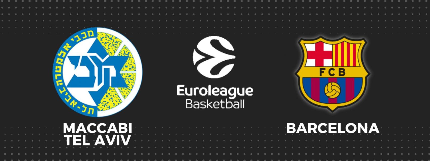 Maccabi - Barça, Euroliga de baloncesto en directo