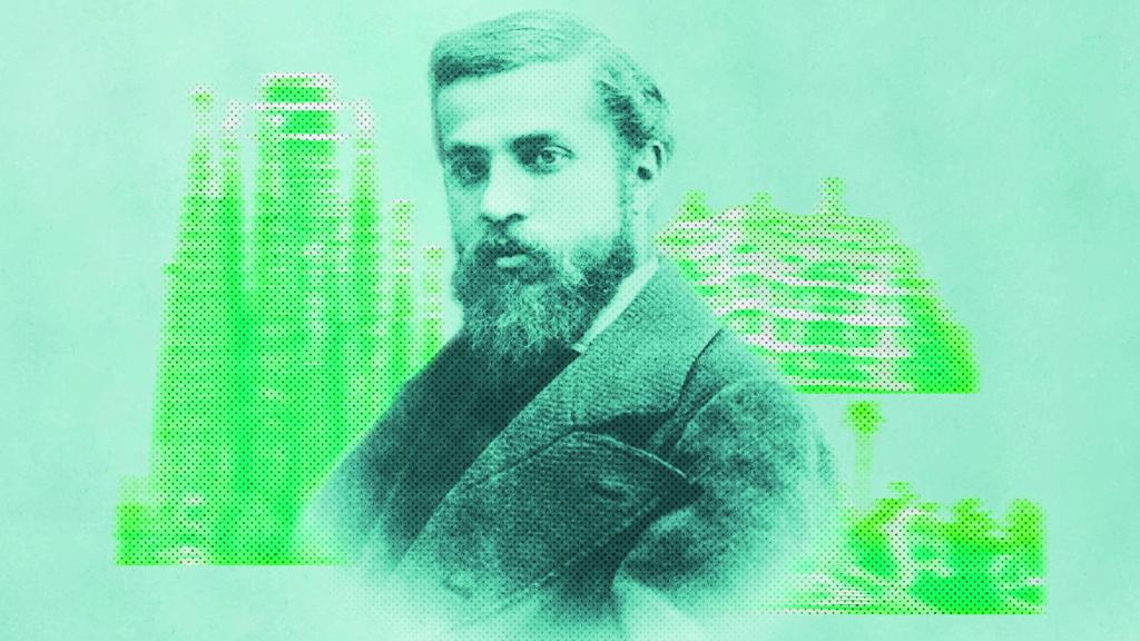 Antoni Gaudí. Diseño: Rubén Vique