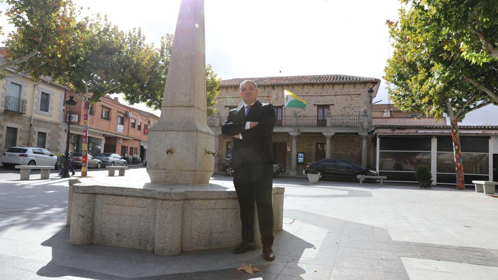 Manuel Fernández, alcalde de Gálvez.