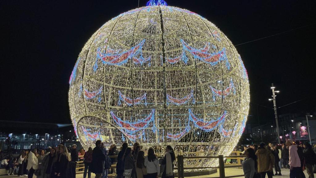 Alumbrado de Navidad de A Coruña en 2024