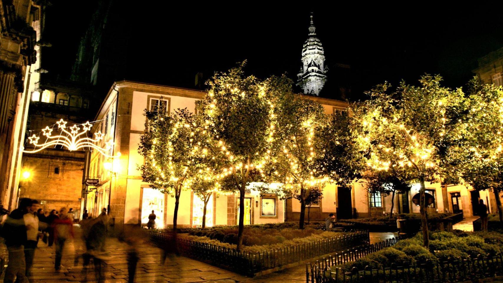 Navidad en Santiago de Compostela.