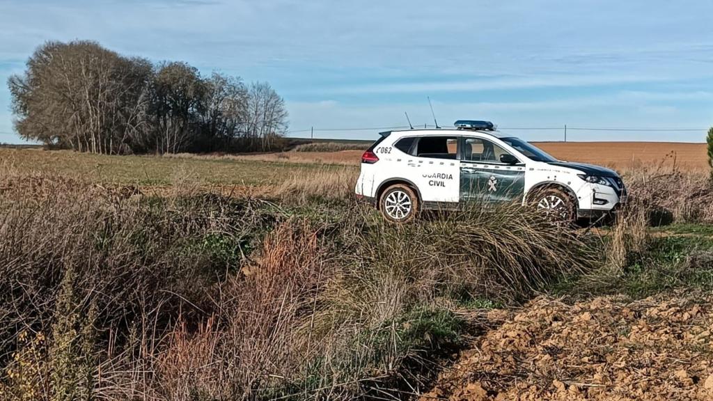 Imagen de la búsqueda de un coche de la Guardia Civil