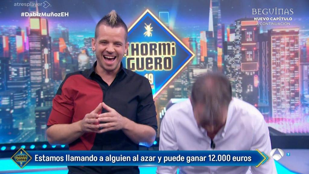 Dabiz Muñoz y Pablo Motos en 'El Hormiguero'.