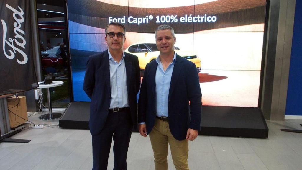 Juan Peña y José Ivars, de Autovisa Ford