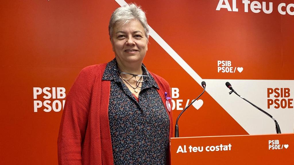 Susanna Moll en 2022, cuando era senadora del PSOE por Baleares.