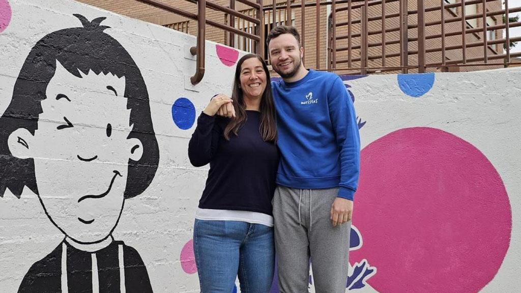 Beatriz y Rodrigo, del colegio Liceo Castilla