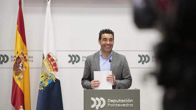 El presidente de la Diputación de Pontevedra, Luis López.