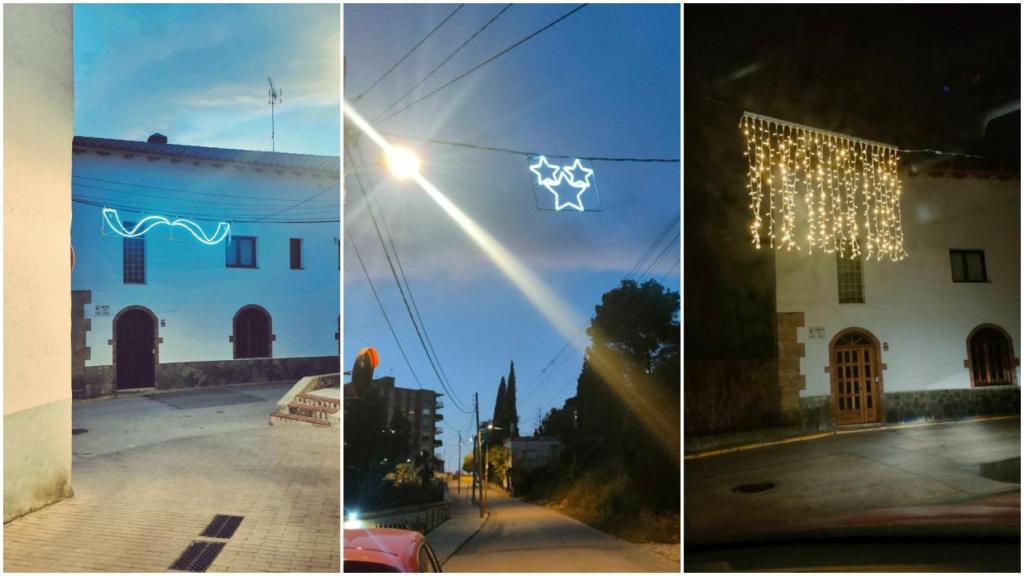 Luces de Navidad de Sant Quintí de Mediona.