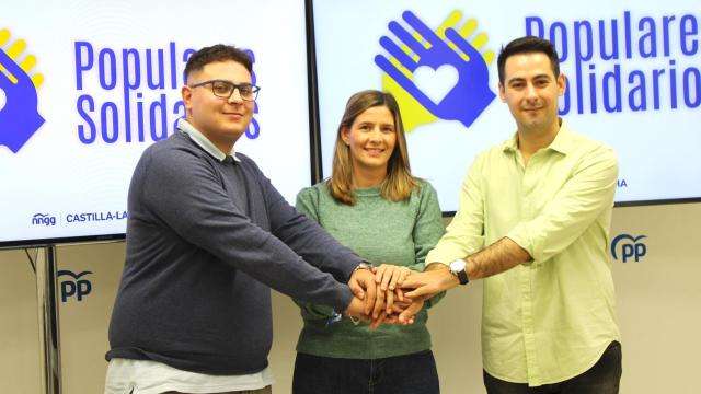 Presentación de la campaña 'Populares Solidarios' de NNGG Castilla-La Mancha.