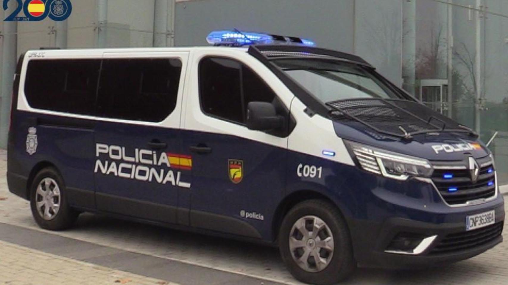 Vehículo de la Policía Nacional