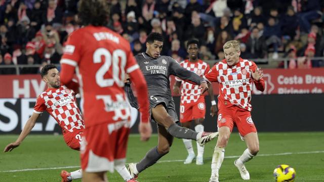 El gol de Jude Bellingham ante el Girona en Montilivi.